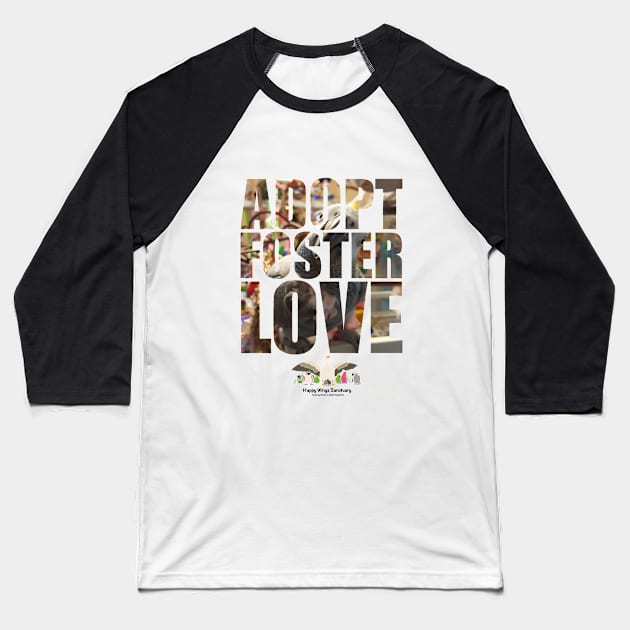 Adopt Foster Love!  Mr. Congo! Baseball T-Shirt by HappyWings